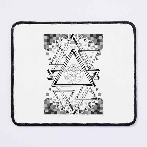 Item preview, Geometric composition entitled Hexagons - Abstract arts, geometric designs and graphic constructions designed and sold by AdvanceDesign.