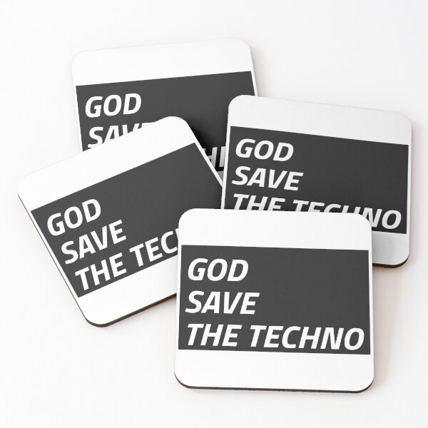 Item preview, God Save the Techno  designed and sold by analogwardrobe.