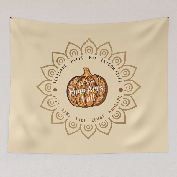Item preview, It's a Flow Arts Fall | Autumn Pumpkins Halloween designed and sold by KreativeLaedy.