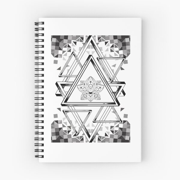 Item preview, Geometric composition entitled Water lilies - Abstract arts, geometric designs and graphic constructions designed and sold by AdvanceDesign.