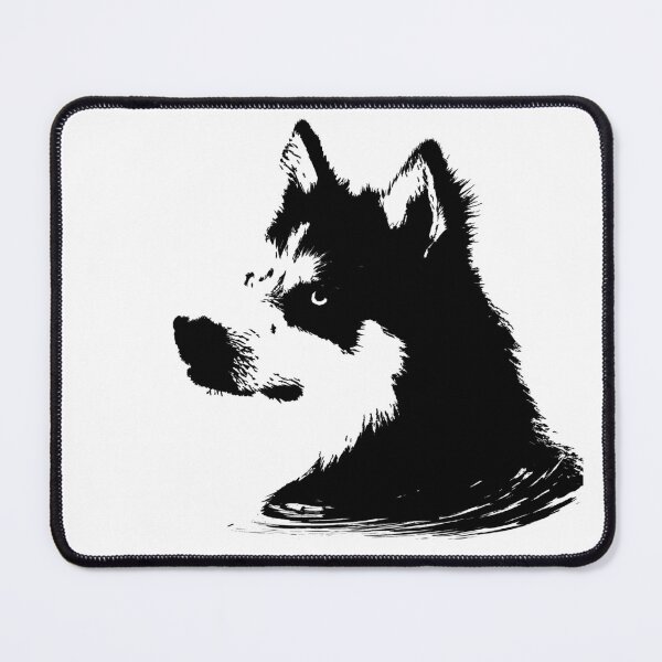 Item preview, Husky head designed and sold by Destroyed-Pixel.