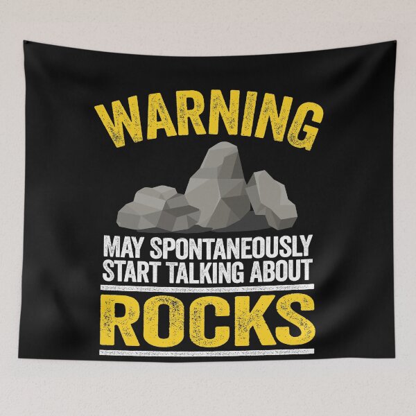 Item preview, Warning May Spontaneously Start Talking About Rocks Geology designed and sold by Stronzi.