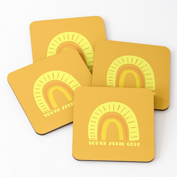 Item preview, You Are Solid Gold designed and sold by SparrowAndStem.