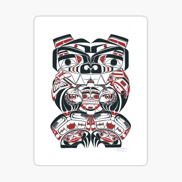 Haida Stickers | Redbubble