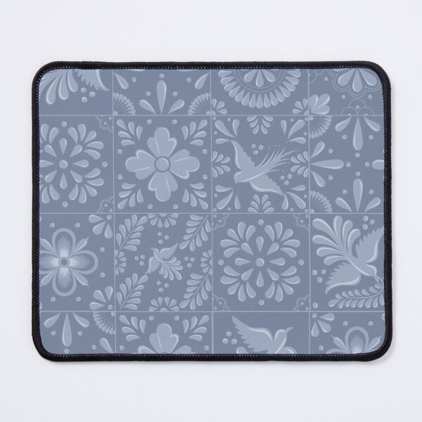 Item preview, Mexican Elegant Blue Pastel Talavera Tile Pattern by Akbaly designed and sold by Akbaly.