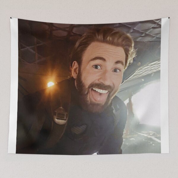 Item preview, Chris Evans Being Silly on Set designed and sold by pearlrivermist.