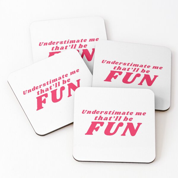 Item preview, Underestimate Me That'll Be Fun designed and sold by dorento07.