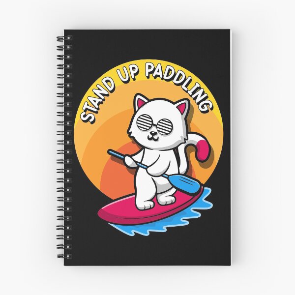 Item preview, Stand up paddling cat sunglasses SUP designed and sold by Milena-.