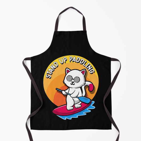 Item preview, Stand up paddling cat sunglasses SUP designed and sold by Milena-.