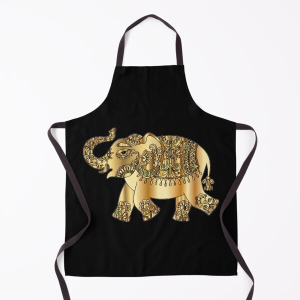 Item preview, Metallic Gold Elephant designed and sold by StephenMollie.