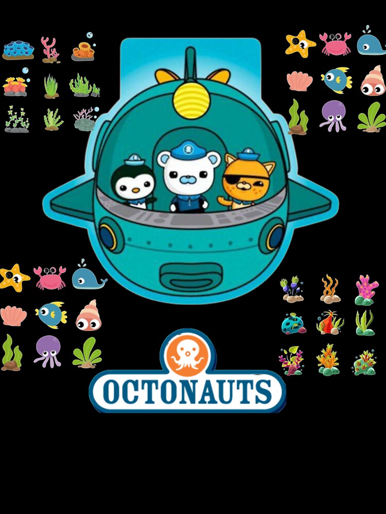 Octonauts Character All Laughed Kids T-shirt & Mask and Sticker Poster for  Sale by Reo12