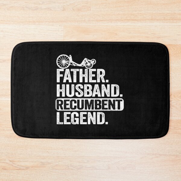 Item preview, Father Husband Recumbent Legend Funny Recumbent Bike designed and sold by Stronzi.