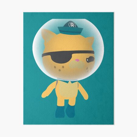 Octonauts Art Board Print For Sale By Chairtospare Redbubble