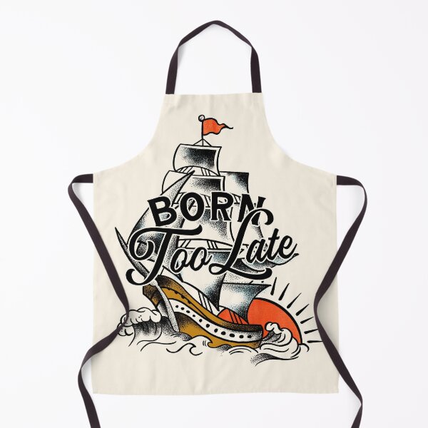 Item preview, Born Too Late: Vintage Nautical Sailing Art designed and sold by The Whiskey Ginger Design Shop.