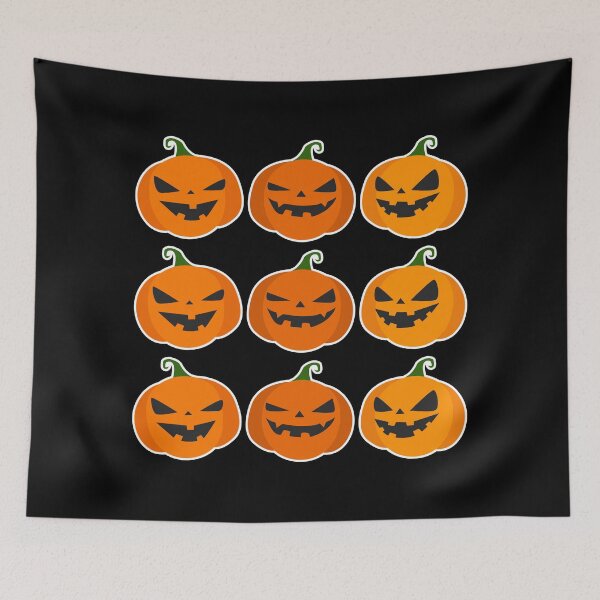 Item preview, Horrible Pumpkin Faces designed and sold by P2CPOD.