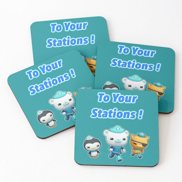Item preview, TO YOUR STATIONS - Back to School,  Birthday Party Supplies. Aesthetic and Cute   designed and sold by iHeartGiggles.