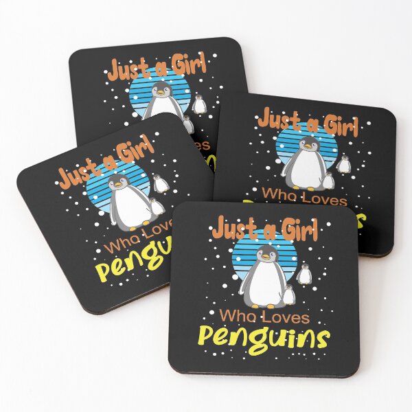 Item preview,  Just a Girl Who Loves Penguins designed and sold by Camelstop.