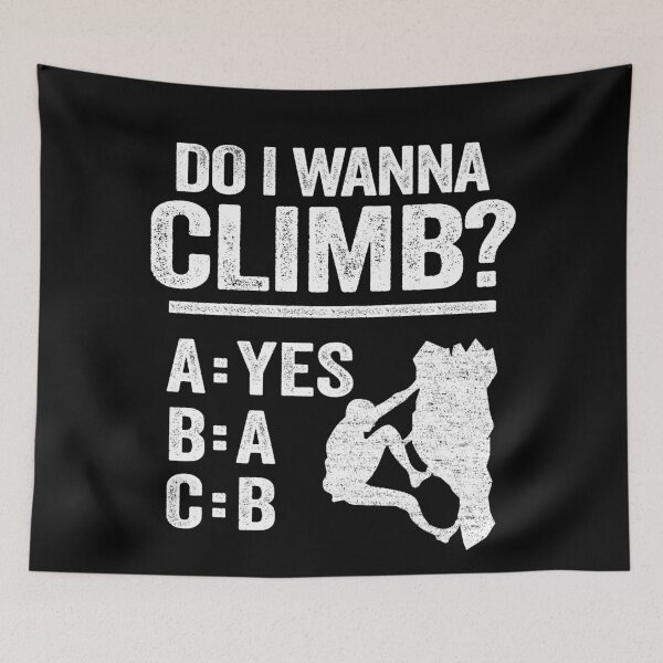 Item preview, Do I Wanna Climb Funny Climbing designed and sold by Stronzi.