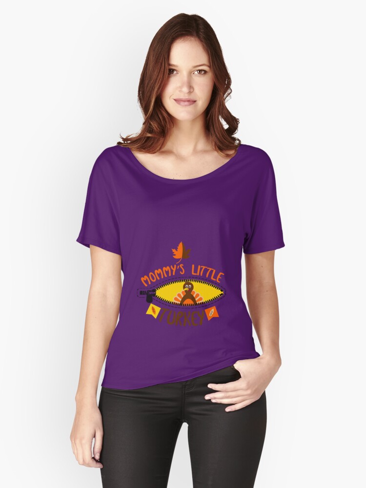 Mommy's Little Turkey T-Shirt | Cute and Funny Pregnancy Tee