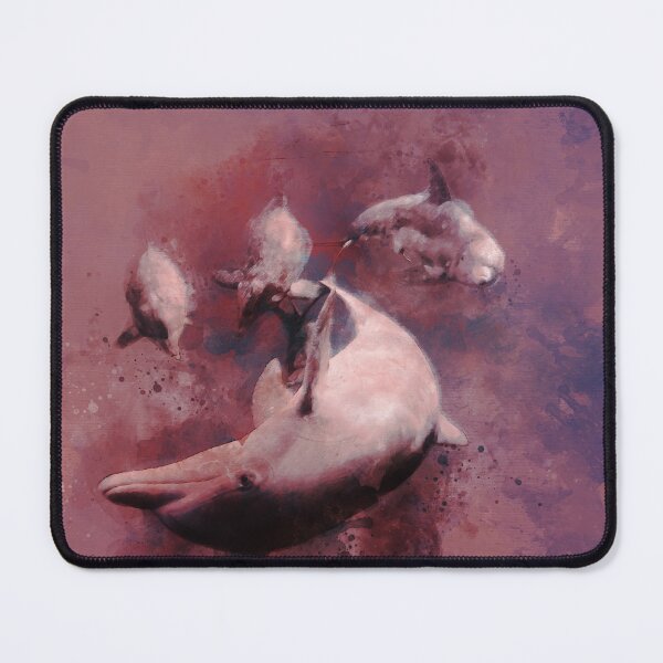 Item preview, Dolphins best aquarelle design designed and sold by Aqua-Diamond.