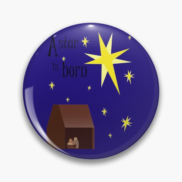 Item preview, A Star Is Born  Xmas spirit Chrismas time designed and sold by ALLISONBOUTIQUE.