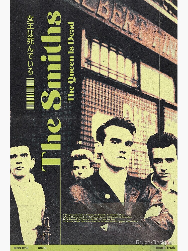 Discover The Smiths - The Queen is Dead Premium Matte Vertical Poster