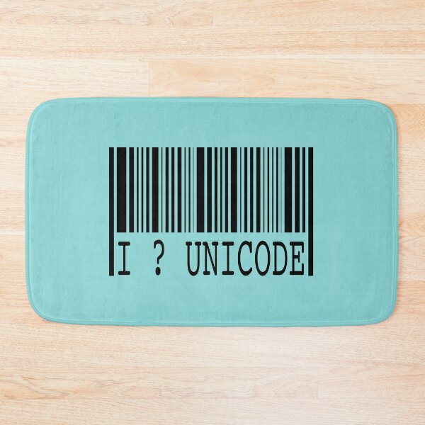 Item preview, I ? Unicode designed and sold by Tomaz75.