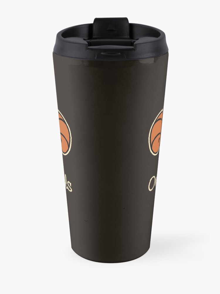 Alternate view of The squirrels steal my sanity Funny Saying Travel Mug