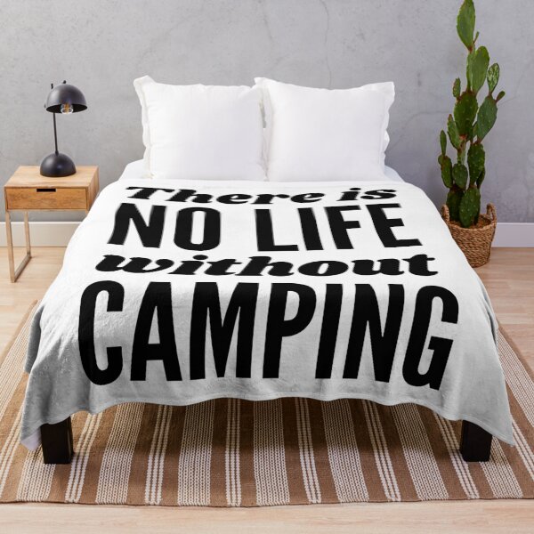 Item preview, There is no life without camping designed and sold by TheGreenGoat.