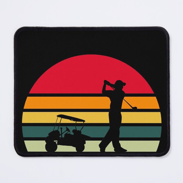 Item preview, golf lovers sunset vintage design designed and sold by Sama-dee.