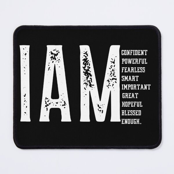 Item preview, I am positive affirmation designed and sold by Amine-Creation.