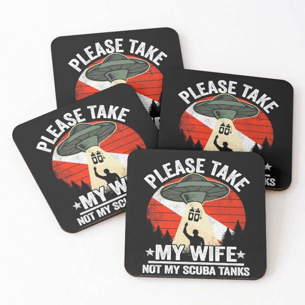 Item preview, Diver Down Flag Vintage Ufo Funny Scuba Diving Dad designed and sold by Stronzi.