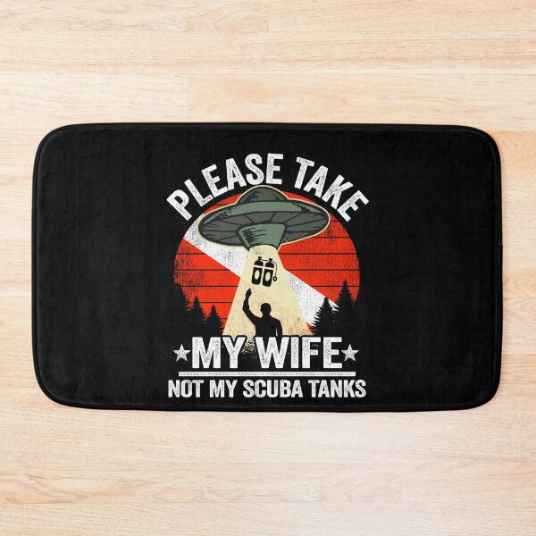 Item preview, Diver Down Flag Vintage Ufo Funny Scuba Diving Dad designed and sold by Stronzi.