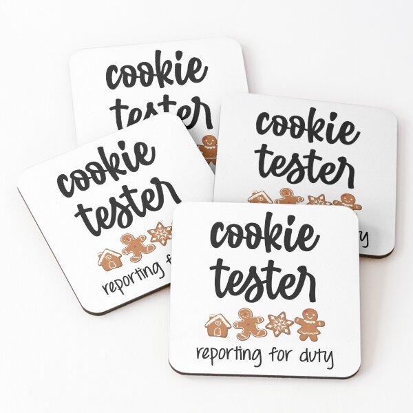 Item preview, Cookie Tester Reporting For Duty designed and sold by Martini-Four.