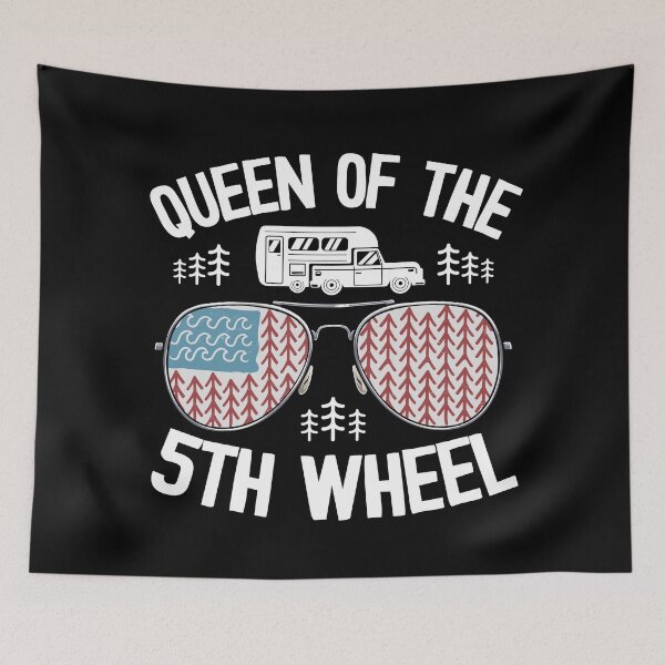 Item preview, Queen Of The 5th Wheel Funny Camping designed and sold by Stronzi.