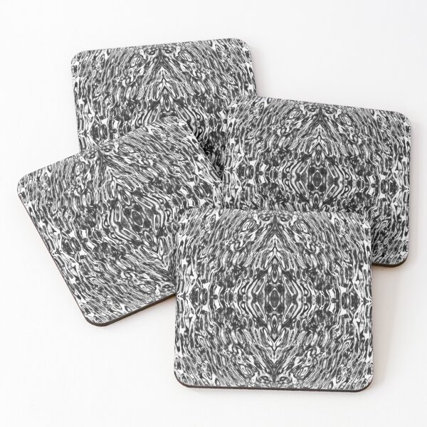 Item preview, Black White Mirror Pattern designed and sold by emilygibbons96.