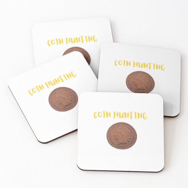 Item preview, COIN HUNTING STICKER designed and sold by Natrual0903.
