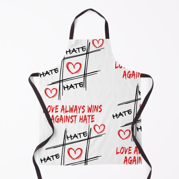 Item preview, Love always wins against Hate Tic Tac Toe designed and sold by Woaffi.