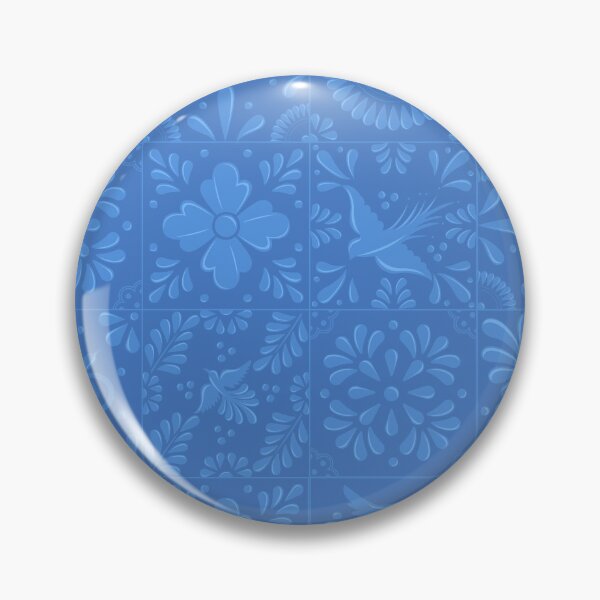 Item preview, Light Blue Talavera Tile Pattern by Akbaly designed and sold by Akbaly.