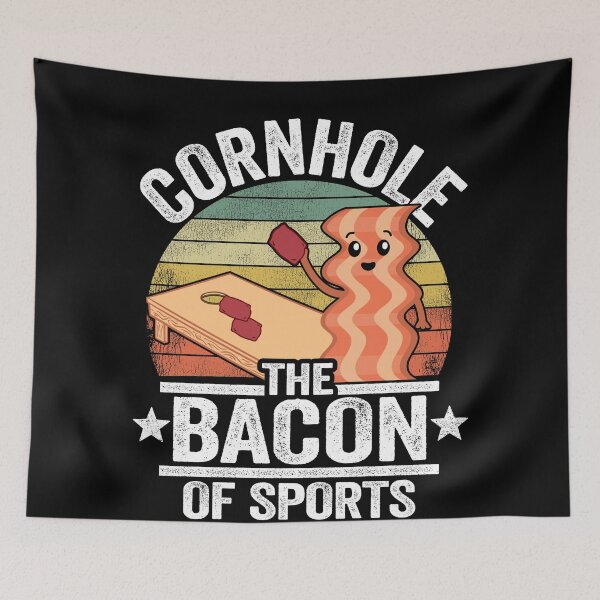 Item preview, Cornhole The Bacon Of Sports Vintage Sunset Board Corn Hole designed and sold by Stronzi.