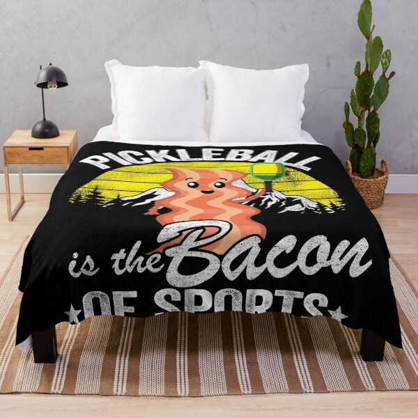 Item preview, Pickleball Is The Bacon Of Sports Retro Funny Pickle Ball designed and sold by Stronzi.