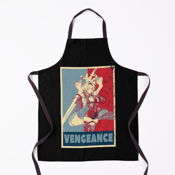 Item preview, Eula Genshin Impact Vengeance - Distressed Vintage Hope Style Colours designed and sold by GingerCatGifts.