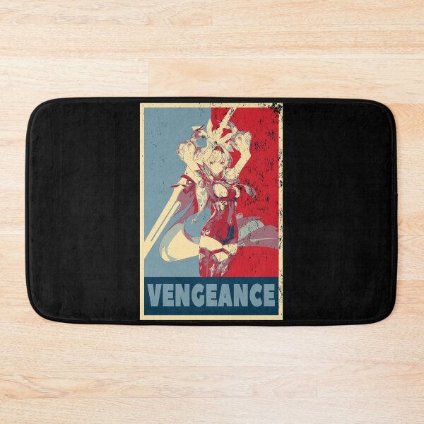 Item preview, Eula Genshin Impact Vengeance - Distressed Vintage Hope Style Colours designed and sold by GingerCatGifts.