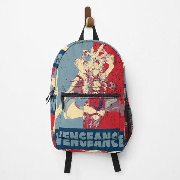 Item preview, Eula Genshin Impact Vengeance - Distressed Vintage Hope Style Colours designed and sold by GingerCatGifts.