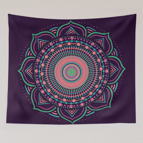 Item preview, mandala trendy multicolor designed and sold by cutecrazytshirt.