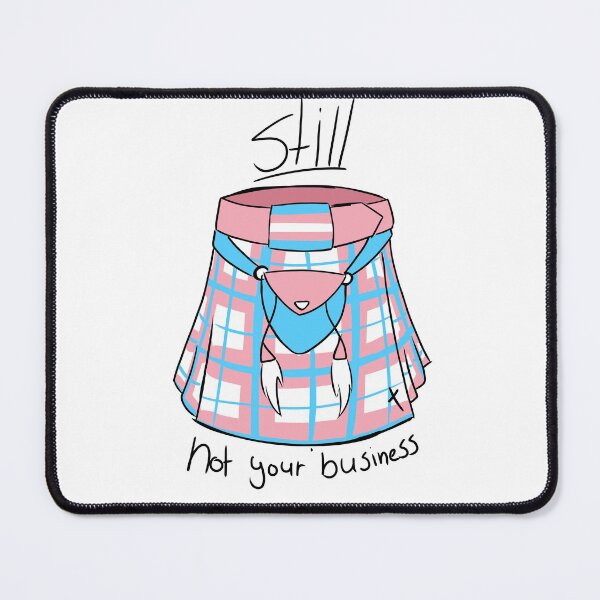 Item preview, Trans pride kilt - not your business designed and sold by Niseag.