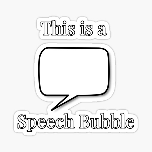 Item preview, This is a Speech bubble designed and sold by Jho251981.
