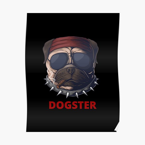 Gangster Dog Posters Redbubble
