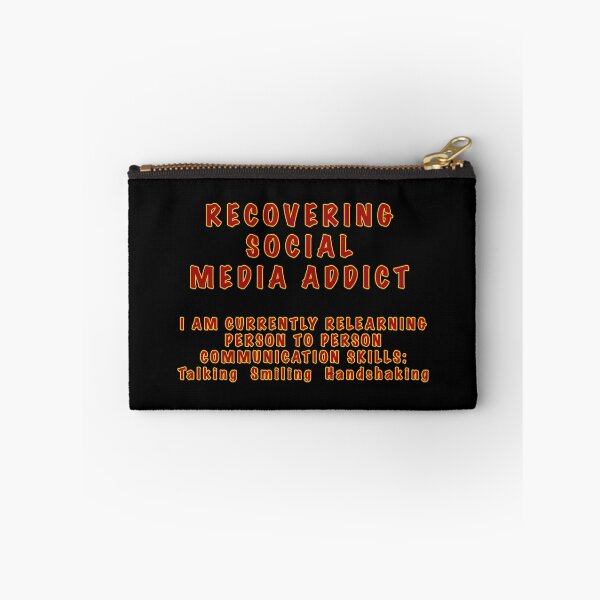 Item preview, Recovering Social Media Addict designed and sold by janraydesigns.