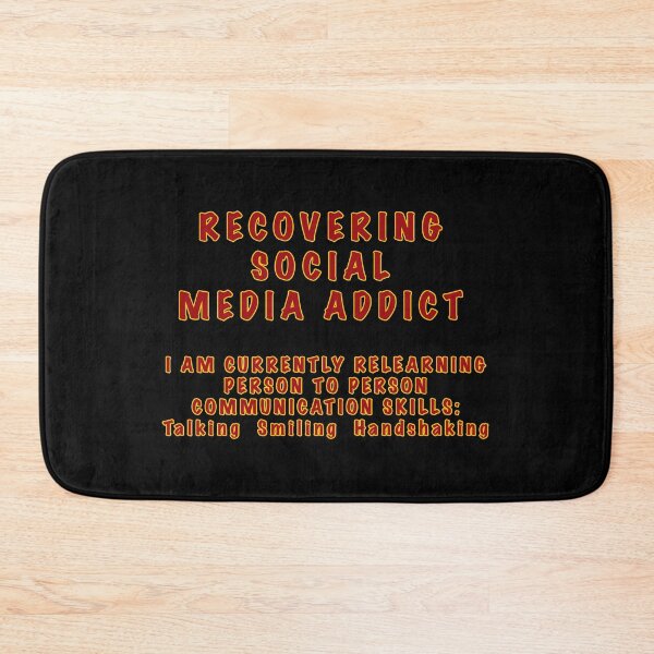 Item preview, Recovering Social Media Addict designed and sold by janraydesigns.